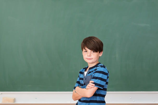 Young boy in class - Photo, Image