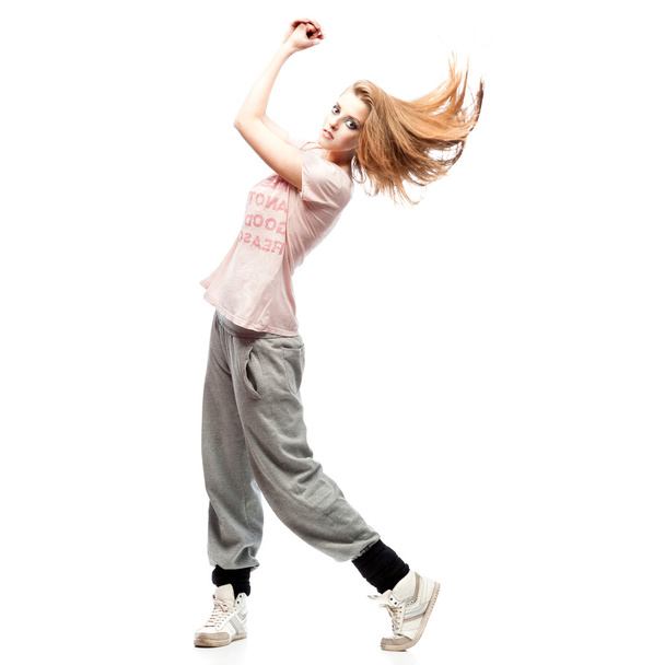 girl hip-hop dancer - Foto, Imagem