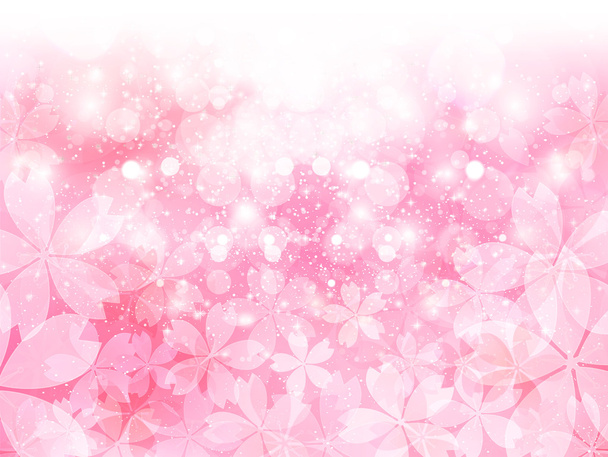 Cherry Spring background - Vector, Image