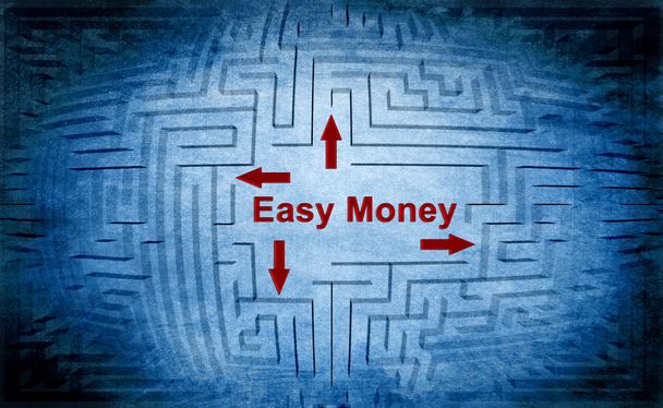 labirinto dinheiro fácil
 - Foto, Imagem