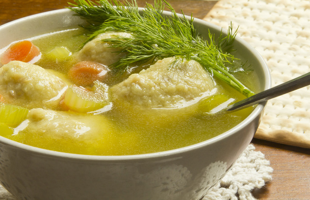 マッツォ ボール スープ - 写真・画像