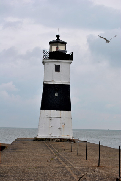 Presque Isle North Pier Lighthouse, PA - Photo, Image