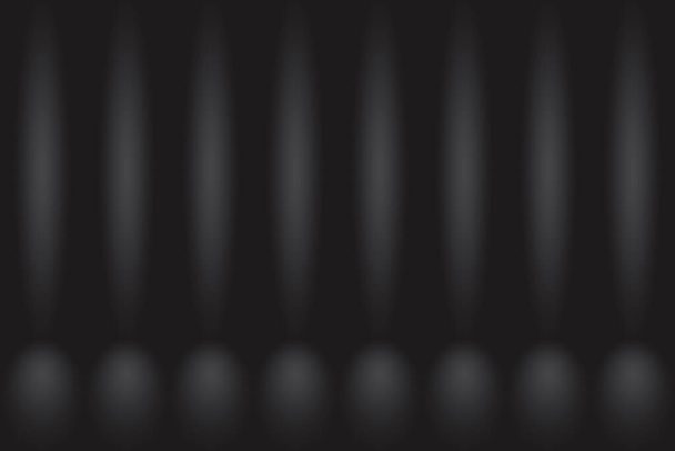 Plantilla gris oscura abstracta espacio en blanco gradiente oscuro pared. Gradiente de estudio de habitación vacía gris oscuro utilizado para montar o mostrar sus productos
. - Foto, imagen