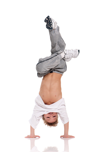 Boy gymnastic - Fotoğraf, Görsel