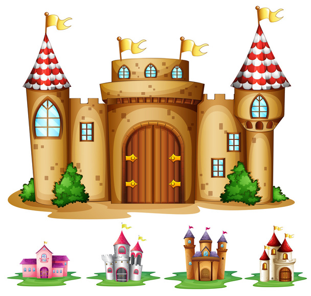 Castles - Vector, Image