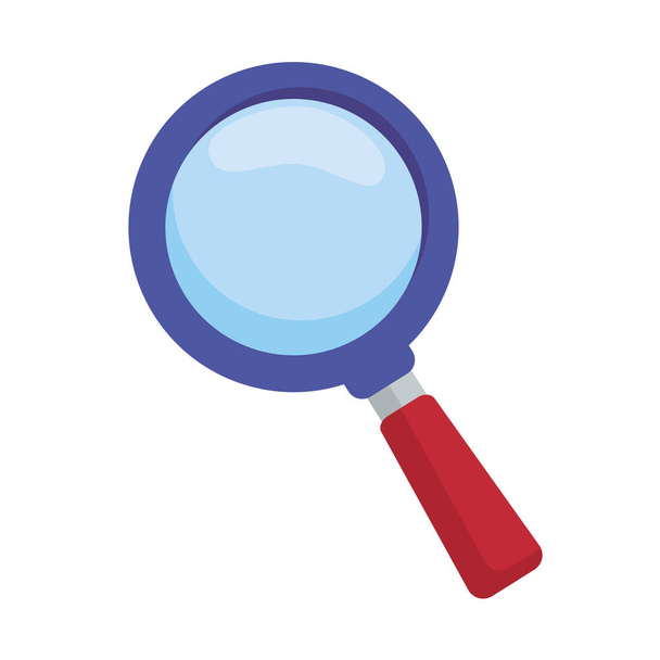 magnifying glass accessory - Vector, Image