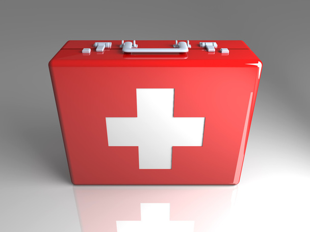 First aid case - Foto, Bild