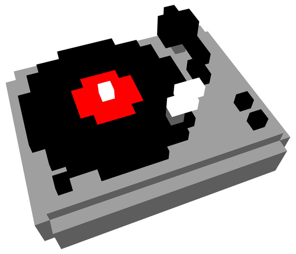 Мультипликационный проигрыватель
 - Вектор,изображение