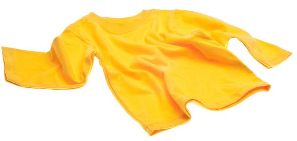 Koszulka żółta z długim rękawem - Zdjęcie, obraz