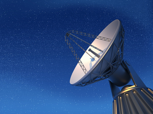 Radiotelescópio
 - Foto, Imagem