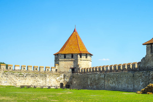 Tighina or Bender Fortress. An architectural monument of Eastern Europe. The Ottoman citadel. - Zdjęcie, obraz