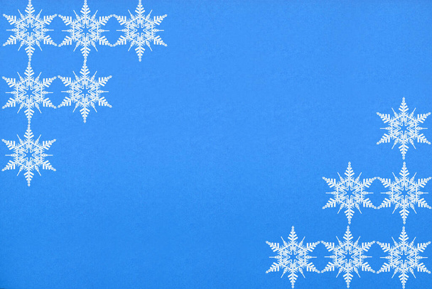 Wintermuster auf hellem Hintergrund, Rabatte, Illustration, Design. - Foto, Bild
