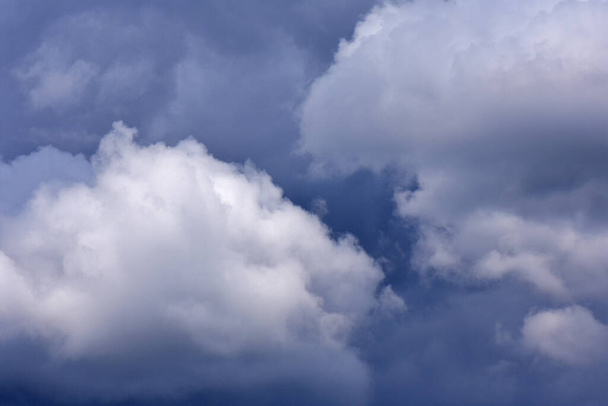 Кумульські хмари над лісом
 - Фото, зображення