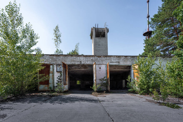 Feuerwache - Pripjat, Tschernobyl-Sperrzone, Ukraine - Foto, Bild