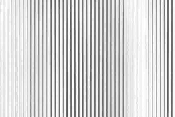 White Corrugated metal background and texture surface or galvanize steel - Photo, Image