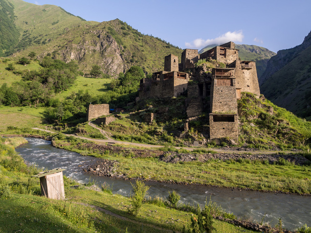 Shatili village in Upper Khevsureti - Foto, Imagem