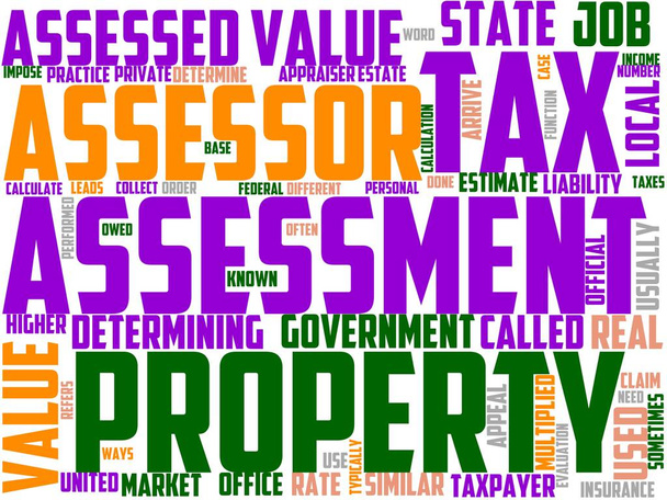 claims assessor typography, wordart, wordcloud, assessor, claim, accident, insurance - Photo, Image
