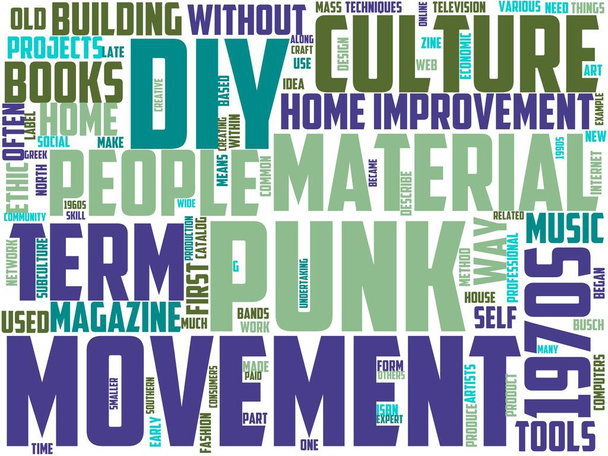 do it yourself typographie, wordart, wordcloud, toi-même, do, home, woman - Photo, image