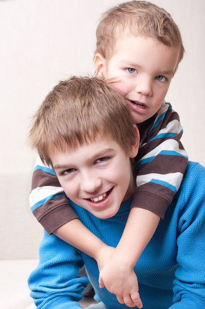 Portrait of two brothers - Photo, Image