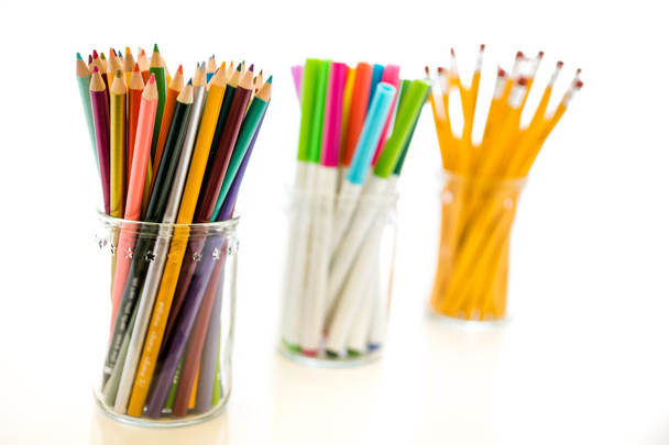 Fournitures scolaires - crayons
 - Photo, image