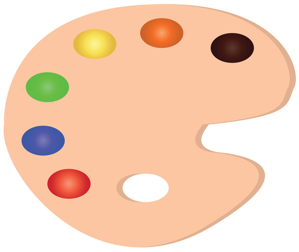 Kleurenpalet - Vector, afbeelding