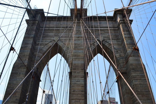 Brooklyn Bridge, New York - Foto, Bild