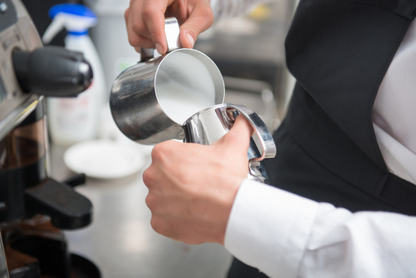 Barista doing your coffee - Фото, изображение