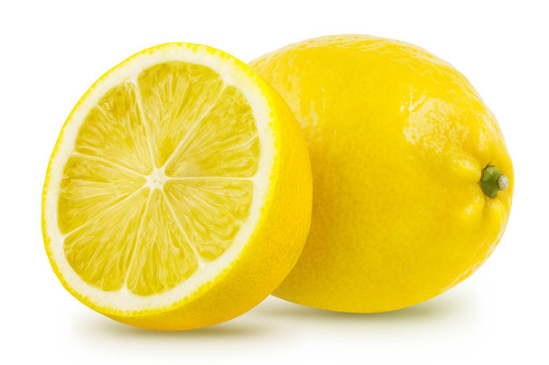 лимонно-желтый кислый вкусный здоровый фрукт - Фото, изображение