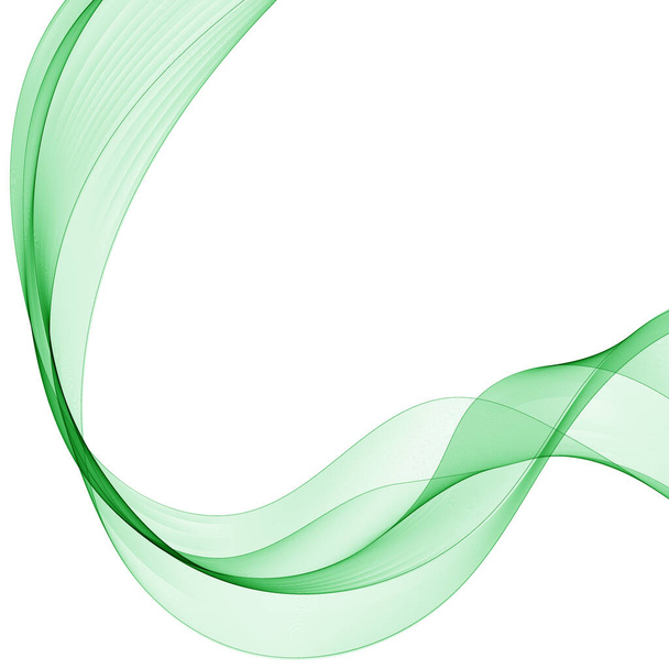зелена хвиля. абстрактний векторний фон
 - Вектор, зображення