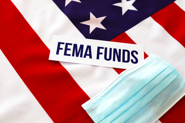 FEMA-rahastot - Tulvapyörremyrskyt - metsäpalot - Maanjäristysavustus - Valokuva, kuva