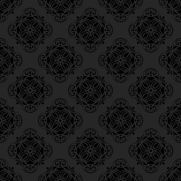 Damask Seamless Pattern. Abstract Background - Vector, Image
