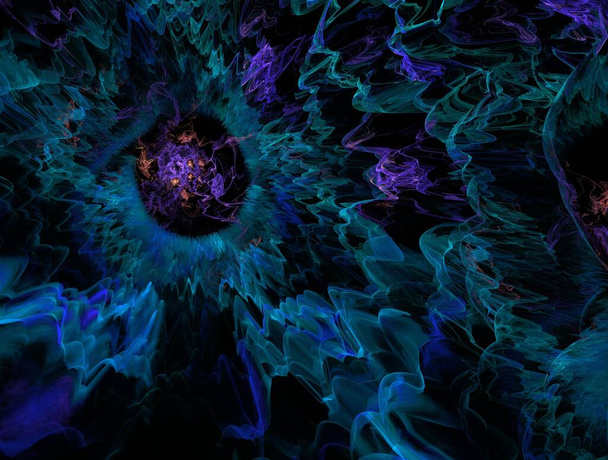 Imaginatory fractal abstract background Image - Foto, immagini