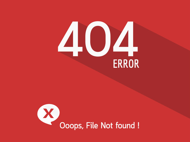 404 エラー ファイルが web サイトのページが見つかりません - ベクター画像