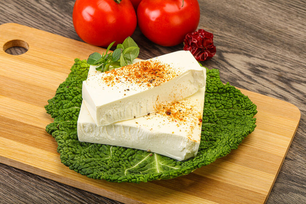 Feta greca formaggio morbido per insalata - Foto, immagini