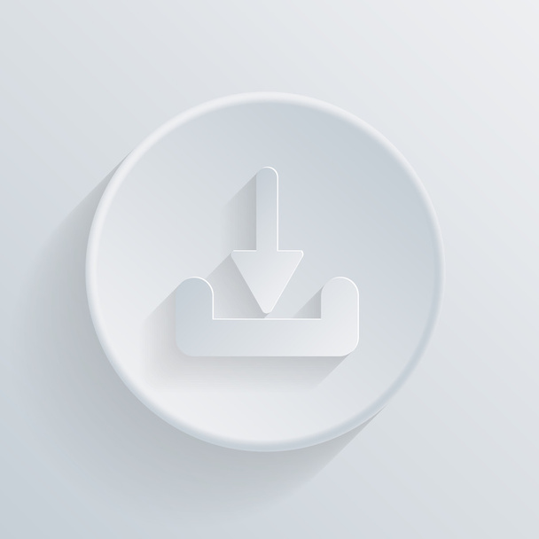Download icon - Vektor, Bild