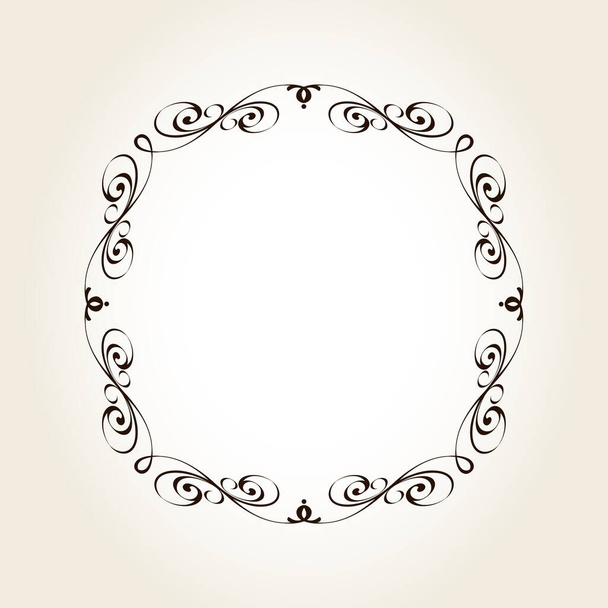 Elegant square vector frame for your projects. - Vector, Image
