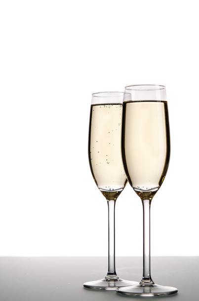 Due bicchieri di champagne - Foto, immagini