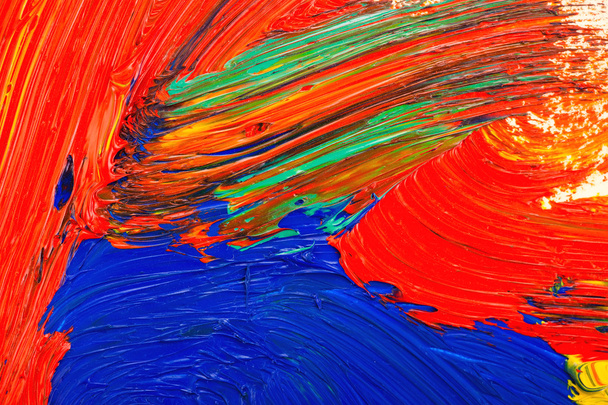abstraktní olej, malované pozadí - Fotografie, Obrázek