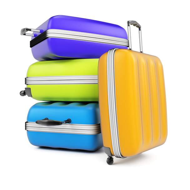Stack of suitcases - Foto, imagen
