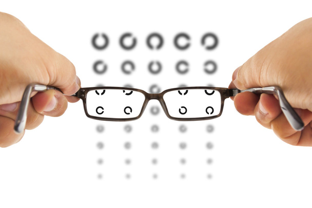 brýle a zrak test  - Fotografie, Obrázek