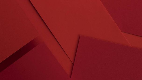 envelopes de papéis vermelhos elegantes. Conceito de foto bonita de alta qualidade - Foto, Imagem