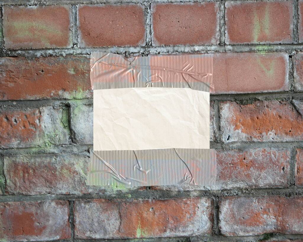 anuncio del transportador en un objeto de textura - Foto, imagen