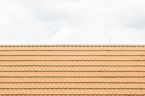 Tiles roof pattern architecture background - Photo, Image