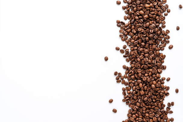 Coffee beans isolated on white background. - Foto, Imagem
