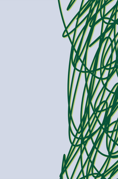 Abstraktní pozadí se spletitým vzorem vláken - Vektor, obrázek