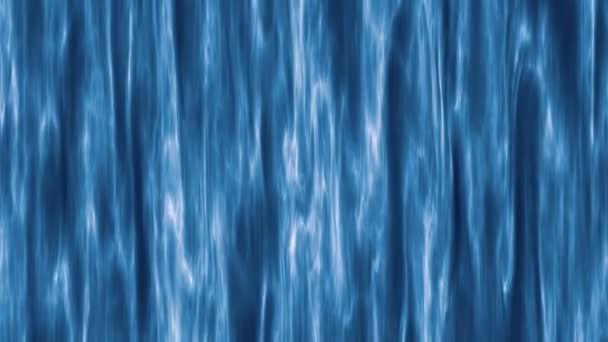 Umělé bizarní tvary v modrých tónech podobné kouři pomalu mění svou pozici ve vesmíru - Záběry, video