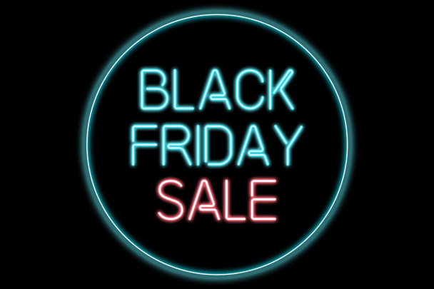 Černý pátek prodejní značka pro použití jako reklamní plakát nebo web banner - Fotografie, Obrázek