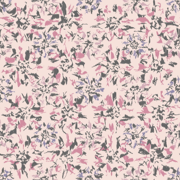 Απρόσκοπτη αφηρημένη μοτίβο με floral στολίδι - Διάνυσμα, εικόνα