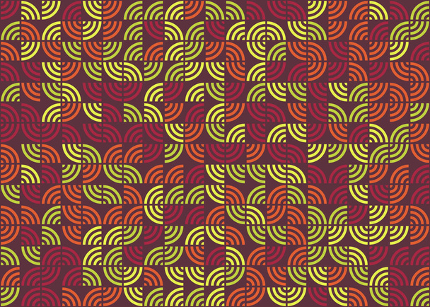Анотація Геометричний візерунок генеративне обчислювальне мистецтво, Векторні ілюстрації
 - Вектор, зображення