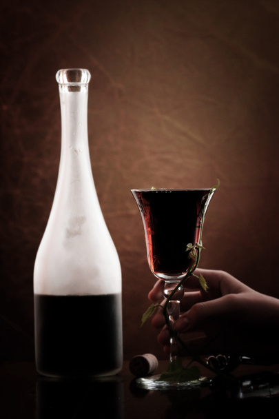 Red wine - Фото, изображение